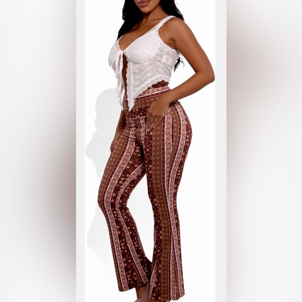 Bohemian Flare Pants